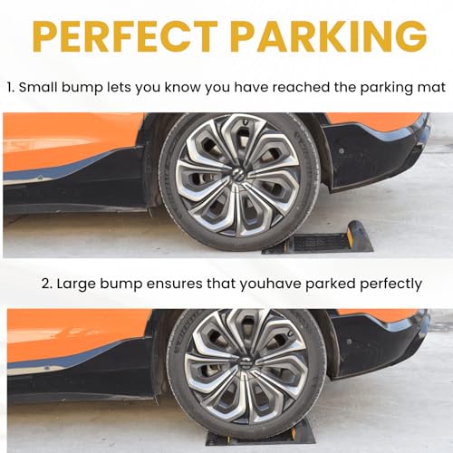 22" x 11.5" Rubber Parking Guide Mat