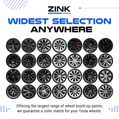 Premium Tesla Wheel Curb Rash Repair Kit for Model 3 20 (Tesla Model 3 / 20" Grey)