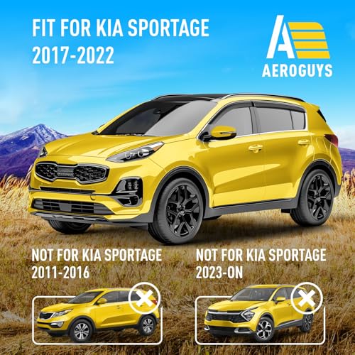 Extra Durable Window Deflectors Tape (For Kia Sportage 17-22)