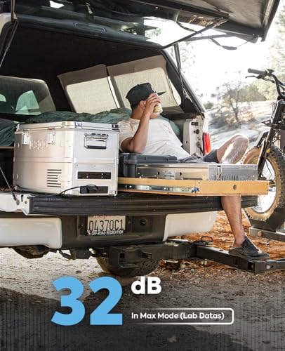 APL35 12 Volt Car Refrigerator (35 Liters / Silver)