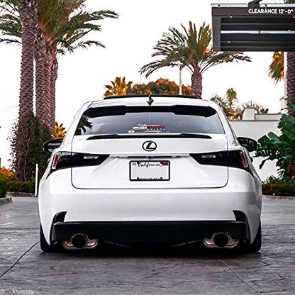 Extra Wide Headlight Taillight Vinyl Tint Wrap 16 Inch x 48 Inch 2 (16" x 48" 2-roll Pack / Dark Smoke)