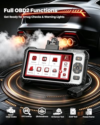 FX6000 Bidirectional OBD2 Scanner (Red-Black)