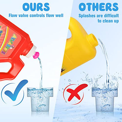 70 OZ Bubbles Refills for Kids (Red-70 Ounce)