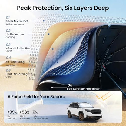 Windshield Sun Shade Umbrella for Subaru (K11)