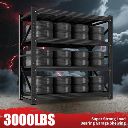 Metal Storage Rack (Black / 47.3"*23.7"*78.7")