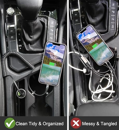 USB C to Lightning Cable 3FT 2Pack (3FT / USB C to Lightning / Black)