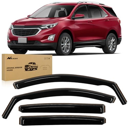 in Channel Rain Guards for Chevrolet Equinox 2018 (Chevy Equinox 2018-2024)