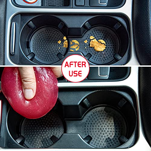 Car Cleaning Gel Detailing Putty Car Putty Auto Detailing Tools Car Interior Cleaner Cleaning Slime Car Accessories Keyboard Cleaner Rose (Rose Red 1 Pack)