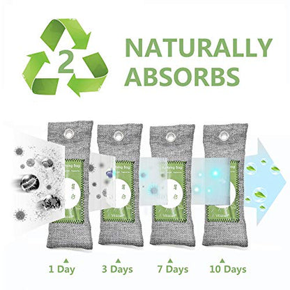 Bamboo Charcoal Air Purifying Bag (Small 16 Pack)