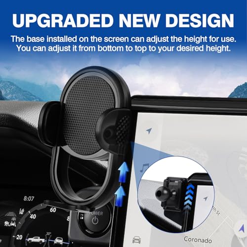 Car Phone Holder for 2024 (Auto-Look / Toyota Tacoma 24+ 14-inch)