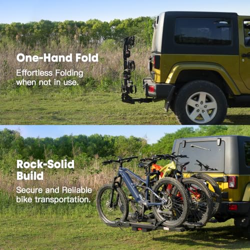 CyberRack S3 Ebike Rack 300lbs Capacity for 3 Ebikes (S3-300lbs)