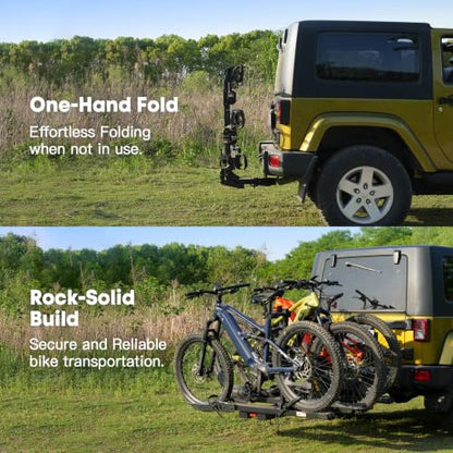 CyberRack S3 Ebike Rack 300lbs Capacity for 3 Ebikes (S3-300lbs)