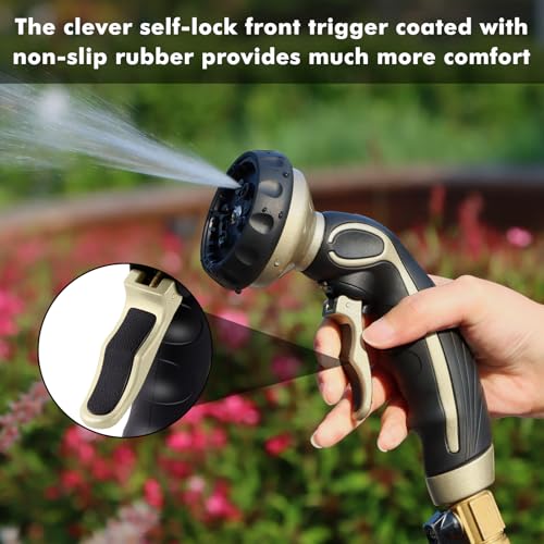 Hose Nozzle with Easy Self (Bronze)