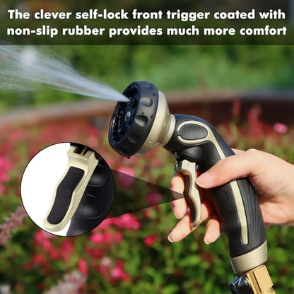 Hose Nozzle with Easy Self (Bronze)
