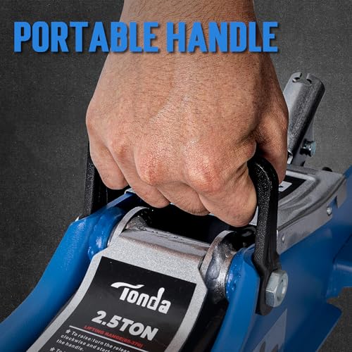 2.5 Ton Low Profile Floor Jack (BLUE)