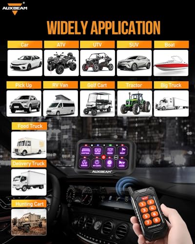 8 Gang Switch Panel RC (RC800-8 Gang With Wireless Remote)