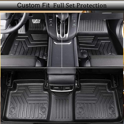 All Weather TPE Floor Mats Custom (4）For Honda CRV（2023-2026 ）Floor Mats)