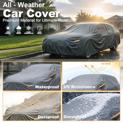 Premium Car Cover Custom Fit Dodge Challenger Hellcat (07 Dodge / 7.Dodge Challenger)
