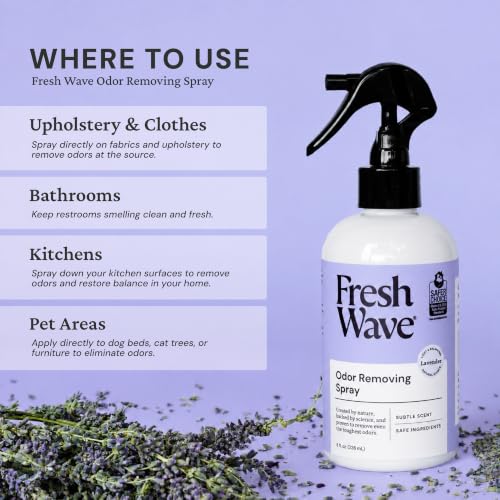 Lavender Room and Fabric Air Freshener Spray (8 Fl Oz (Pack of 2))