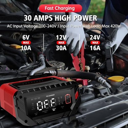 30 Amp Lithium Battery Charger