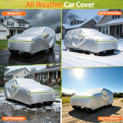 Hail Protector Car Cover (Silver / SUV-Length (201"-206"))