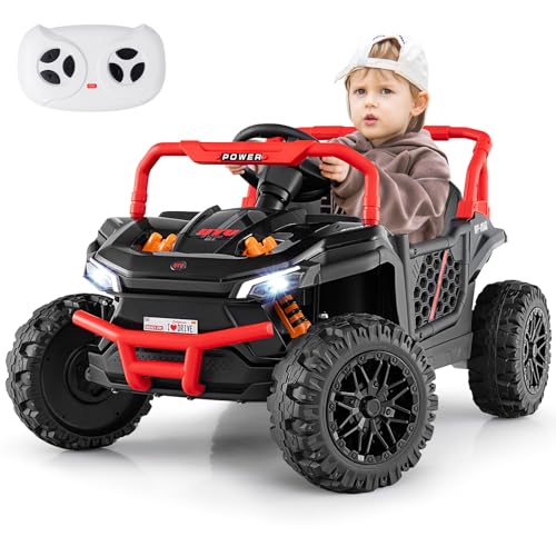Kids UTV 12V Battery Powered Electric Off (Black)