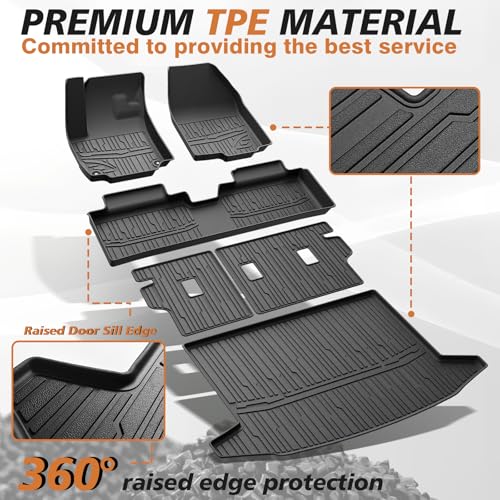 Floor & Trunk & Backrest Mats for 2025+ Chevy Equinox (Equinox | 2025+)