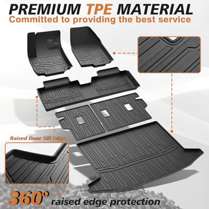 Floor & Trunk & Backrest Mats for 2025+ Chevy Equinox (Equinox | 2025+)