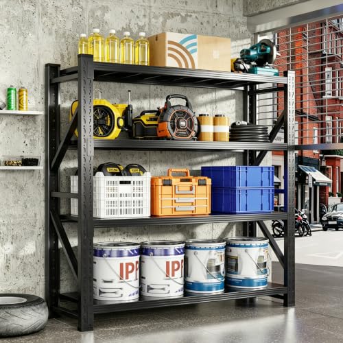 Metal Storage Rack (Black / 47.3"*23.7"*78.7")