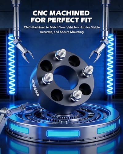 OMT 4x4 Wheel Spacers with 59.3mm Center Hub Bore (4x4" / Black)