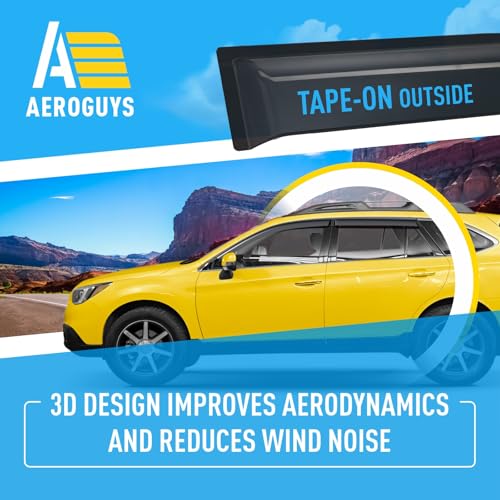 Extra Durable Window Deflectors Tape (For Subaru Outback 15-19)