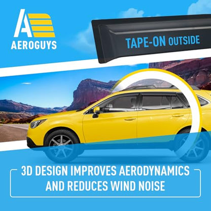 Extra Durable Window Deflectors Tape (For Subaru Outback 15-19)