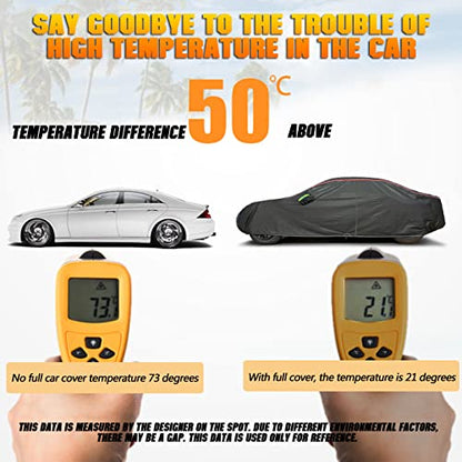Breathable New Material (Black / B-3 Apply-Sedan - Body Length 188"to 198")