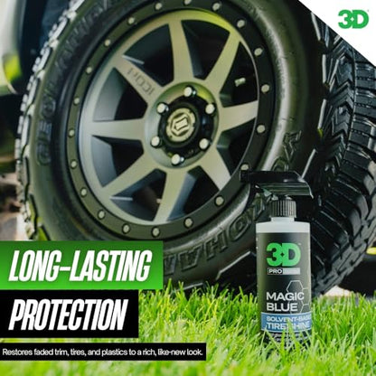 Magic Blue Tire Shine Spray (16 Ounce (Pack of 1))