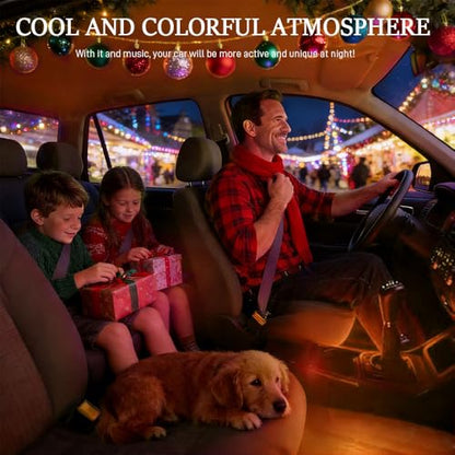 Car LED Strip Light (Orange / Cigarette Lighter)