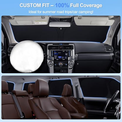 8pcs Car Window Shades for Ford Explorer SUV 2011 (for Ford Explorer SUV2011-2019)