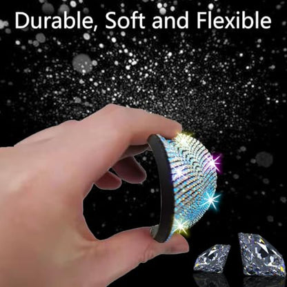 2pcs Bling Car Cup Holder Coaster (Multicolor / 2pcs)