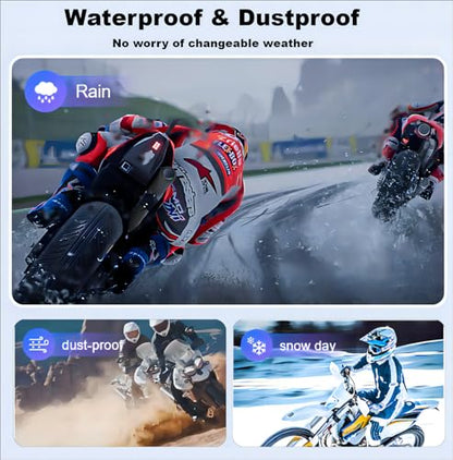 FX6 Motorcycle Bluetooth Headset (FX6 1PC)
