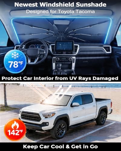 Umbrella Windshield Sun Shade for Toyota Tacoma (FOR | Toyota Tacoma(2008-2026))