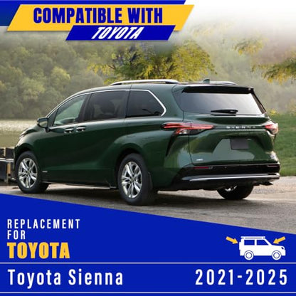 3 Wipers Fits Toyota Sienna 2021 (26+20+12)