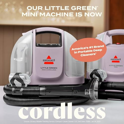 Little Green Mini Cordless Portable Carpet and Upholstery Deep Cleaner (Little Green Mini Cordless Dusk)