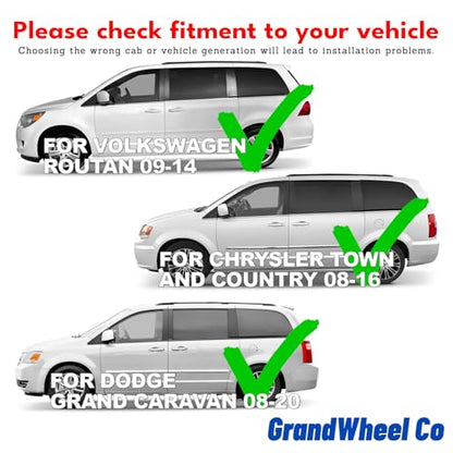 Window Deflectors Smoke Tinted In (For Routan 09-14)