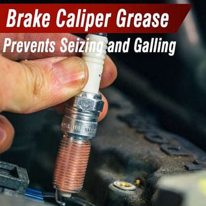 High Temp Copper Anti Seize Compound Spark Plug Antiseize Lubricant (4 Pack / Copper Antiseize Grease)