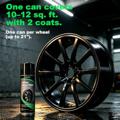Gloss Black Spray Paint for Wheels (Glossy Black / 13 Ounce (Pack of 4))
