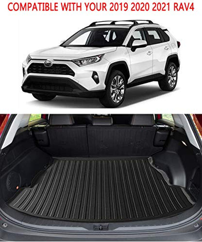 All Weather TPO Cargo Liner Trunk Mat Custom (For 2019-2025 Toyota RAV4 Cargo Mat)