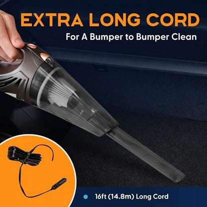 ThisWorx Handheld Car Vacuum (Black)