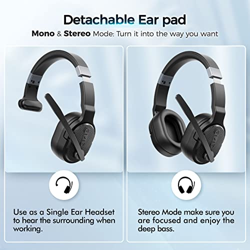 Trucker Bluetooth Headset (Black)