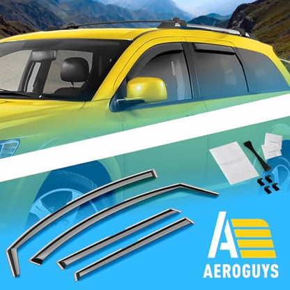 Extra Durable Window Deflectors in (For Dodge Journey 09-20)