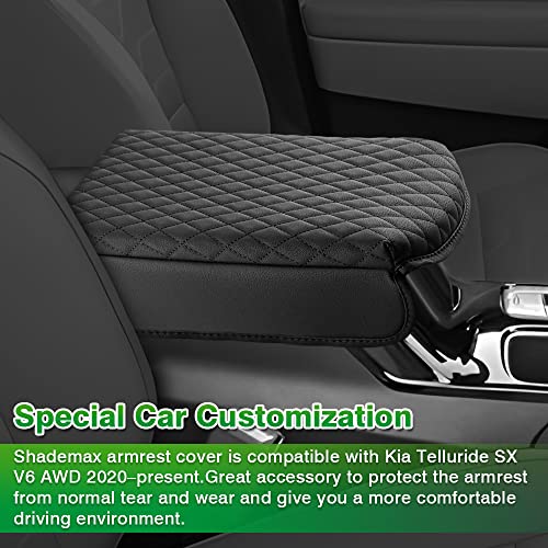 Center Console Cover for Kia Telluride Accessories 2026 2025 2024 2023 (Size for Kia Telluride 2020-2026)