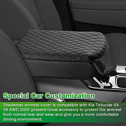 Center Console Cover for Kia Telluride Accessories 2026 2025 2024 2023 (Size for Kia Telluride 2020-2026)